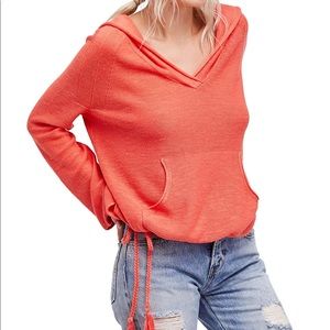 Free People Optimist Hooded beach sweater